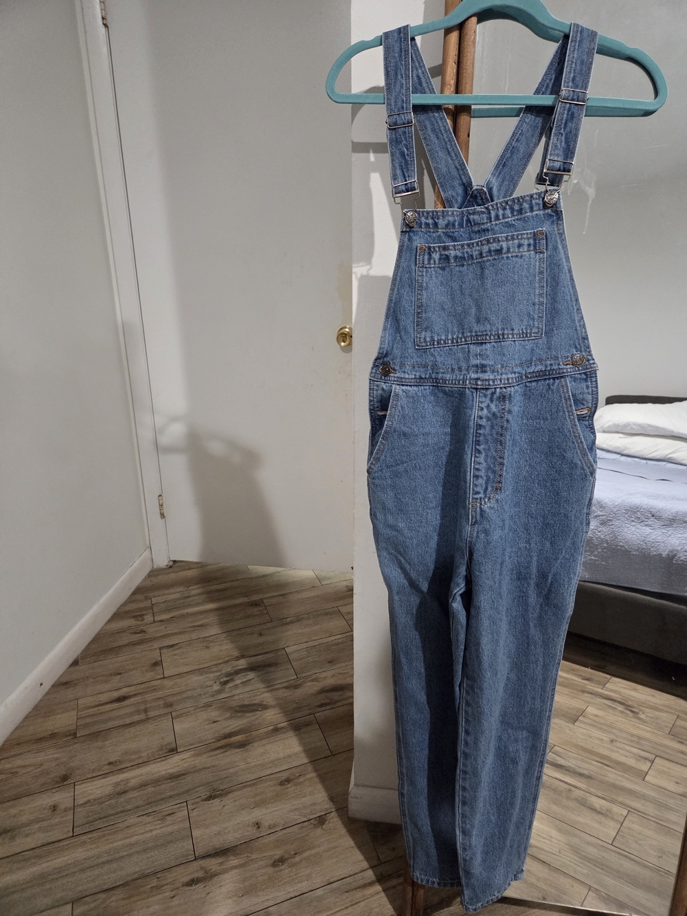 Princess Polly Classic Blue Denim Overalls